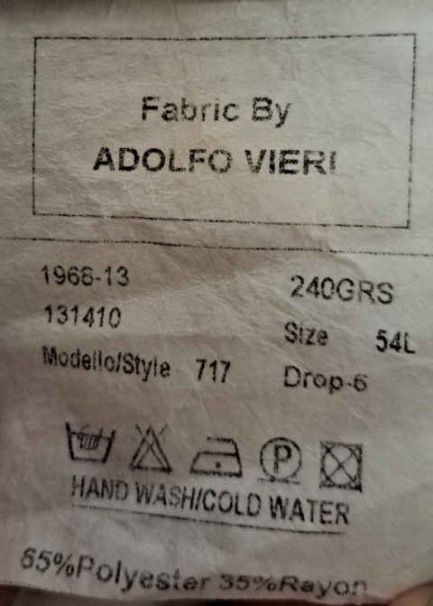 Garnitur męski Pierre Cardin 54 Garnitur męski Pierre Cardin 54