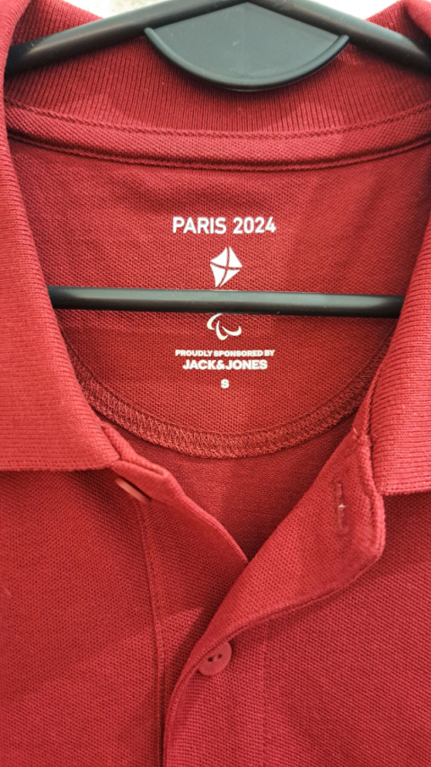 Bordowe polo Jack & Jones S Bordowe polo Jack & Jones S
