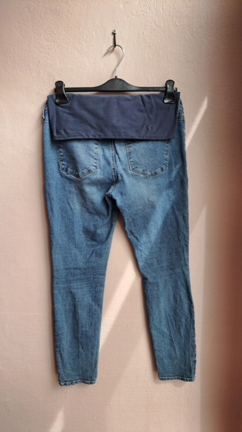 Jeansy ciążowe H&M skinny ankle M Jeansy ciążowe H&M skinny ankle M