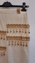 Kremowa spódnica (handmade?)