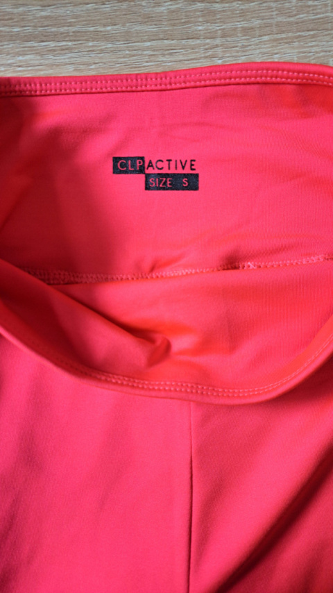 Różowe legginsy CLP ACTIVE S Różowe legginsy CLP ACTIVE S