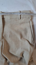 Spodnie w kratę H&M 44