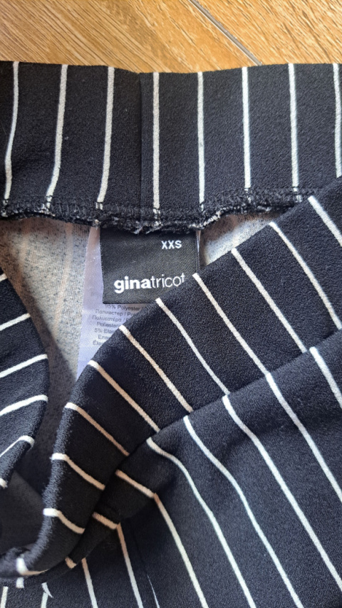 Spodnie w paski gina tricot XXS Spodnie w paski gina tricot XXS