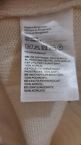 Sweterek DIVIDED H&M M