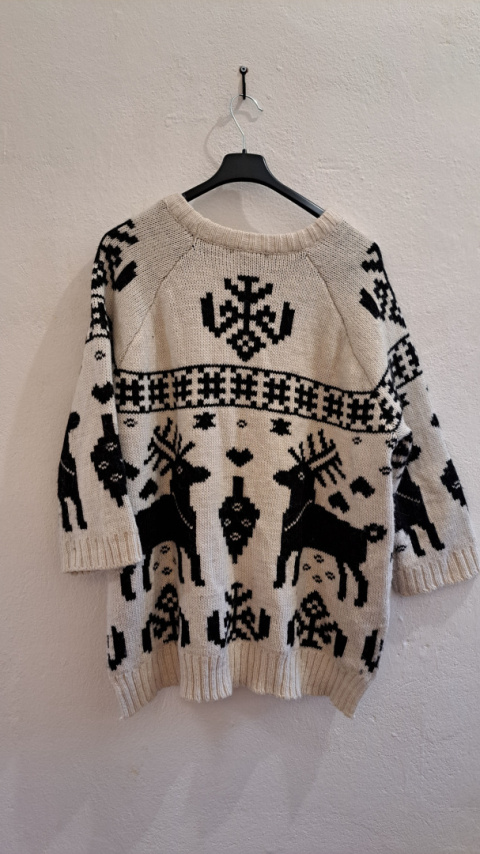 Świąteczny sweter H&M L Świąteczny sweter H&M L