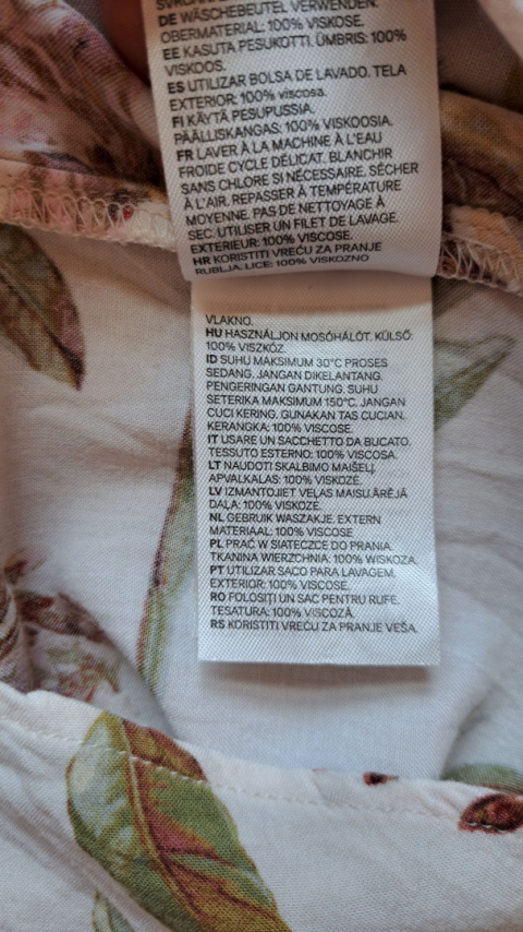 Tunika w kwiaty H&M 44 Tunika w kwiaty H&M 44
