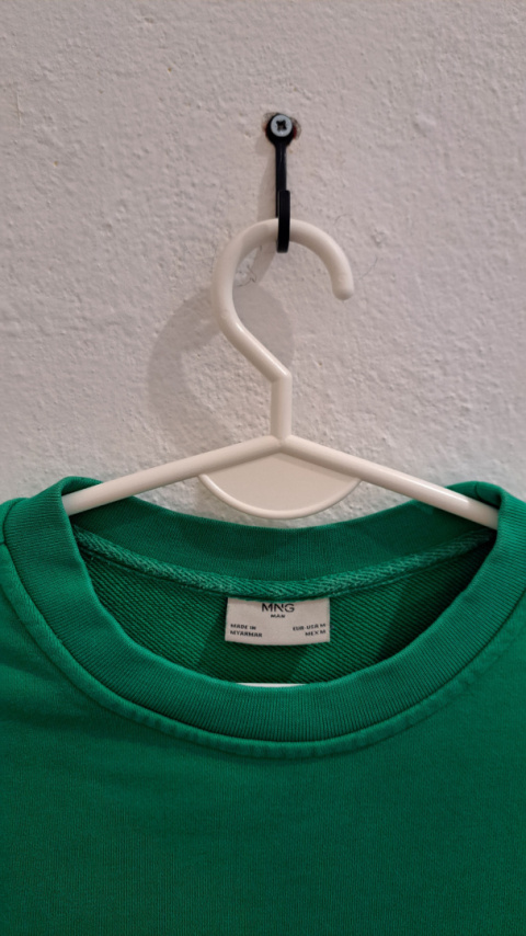Zielona bawełniana bluza MNG M Zielona bawełniana bluza MNG M